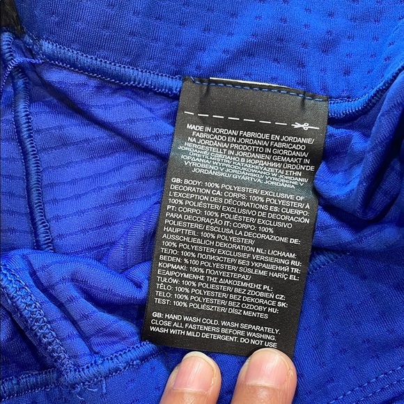 The North Face Electric Blue Active Leggings - Picture 2 of 6